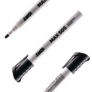 Max 505, white board marker,  black