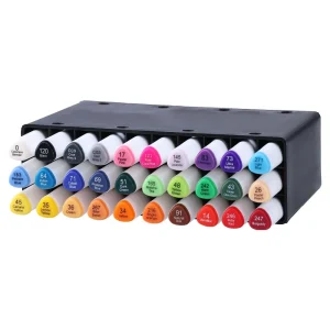 Alternative view of Dual 30, aqua marker, double tip, mix, 30pcs