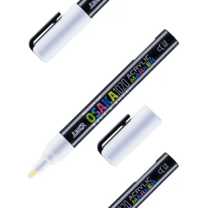 Osaka 1020, acrylic marker, 2.00mm, white, W 01