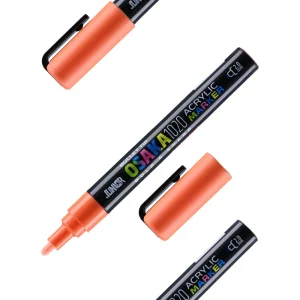 Osaka 1020, acrylic marker, 2.0mm, orange brown, R 608