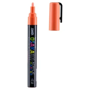 Alternative view of Osaka 1020, acrylic marker, 2.0mm, orange brown, R 608
