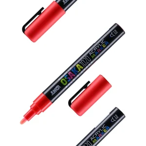 Osaka 1020, acrylic marker, 2.0mm, orange red, Y418