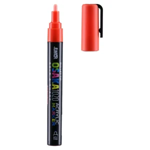 Alternative view of Osaka 1020, acrylic marker, 2.0mm, bright red, R 108