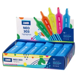 Alternative view of 303 Neon, highlighter, wide,  blue