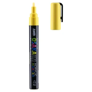 Alternative view of Osaka 1020, acrylic marker, 2.0mm, yellow, Y 128