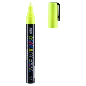 Alternative view of Osaka 1020, acrylic marker, 2.0mm, neon, yellow, F 427