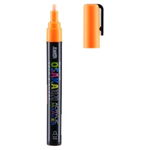 Alternative view of Osaka 1020, acrylic marker, 2.0mm, neon, orange, F 433