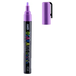 Alternative view of Osaka 1020, acrylic marker, 2.0mm, neon, purple, F 435