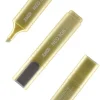 306 Metallic, glitter highlighter, wide, pastel yellow