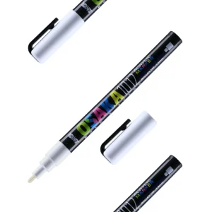 Osaka 1012, acrylic marker, 1.2mm, white, W 01