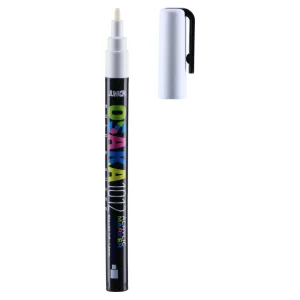 Alternative view of Osaka 1012, acrylic marker, 1.2mm, white, W 01