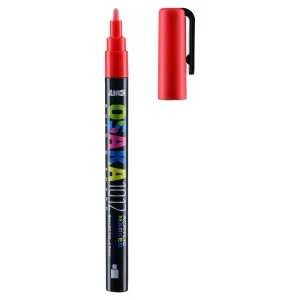 Alternative view of Osaka 1012, acrylic marker, 1.2mm, red, R 108