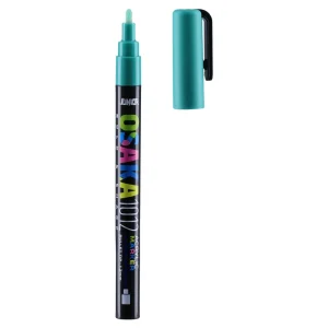 Alternative view of Osaka 1012, acrylic marker, 1.2mm, green, G 127