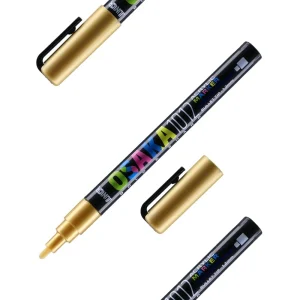 Osaka 1012, acrylic marker, 1.2mm, gold, M 01