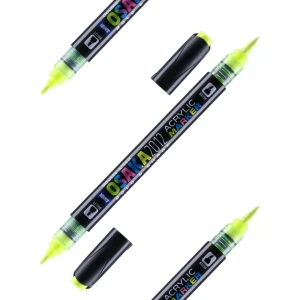 Osaka 2012, acrylic marker, dual, 1.2mm, neon, yellow, F 427