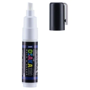 Alternative view of Osaka 1080, acrylic marker, 1-8.0mm, white, W 01