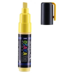 Alternative view of Osaka 1080, acrylic marker, 1-8.0mm, yellow, Y 128