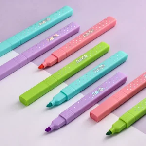 Alternative view of 105 Neon, highlighter, narrow, mix, 4pcs