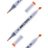 Twin 508, alcohol marker, dual, fluorescent orange, 122