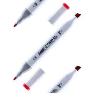 Twin 508, alcohol marker, dual, carmine, 11