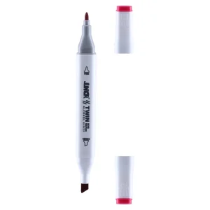 Alternative view of Twin 508, alcohol marker, dual, rose red, 3
