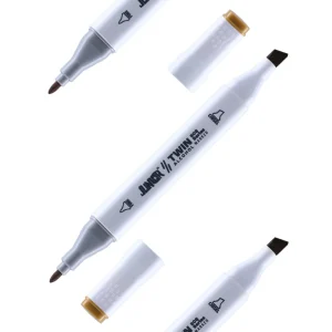 Twin 508, alcohol marker, dual, walnut, 100