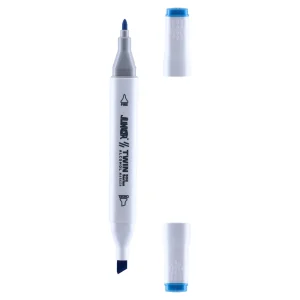 Alternative view of Twin 508, alcohol marker, dual, indian blue, 64