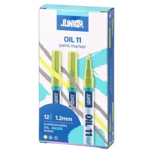 Alternative view of Oil 11, paint marker, fine, yellow