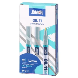 Alternative view of Oil 11, paint marker, fine, silver