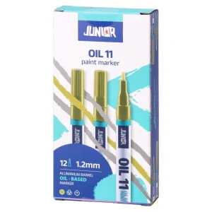 Alternative view of Oil 11, paint marker, fine, gold