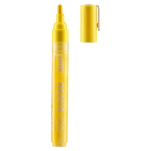 Alternative view of Osaka, acrylic marker, yellow