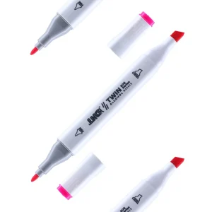 Twin 508, alcohol marker, dual, fluorescent rose, 125