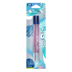 Fade Set, rewritable marker, double sided, mix, 2pcs