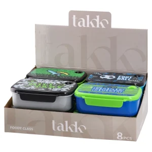 Alternative view of Foody Class, lunch box, plastic, boy, 765ml, mix