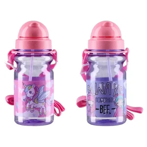 Flowy baby, bottle, plastic, girl, 350ml, mix