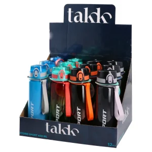 Alternative view of Hydro Sport, bottle, plastic, 650ml, mix