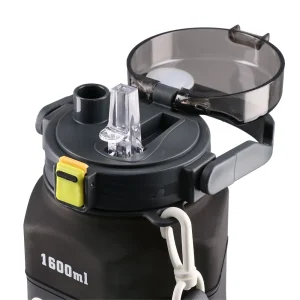 Alternative view of Flowy 10, water bottle, black, 1600ml