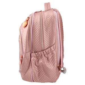 Alternative view of Celest, anatomic backpack, gold rose