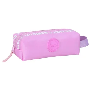 Lady, pencil case, Soft pink