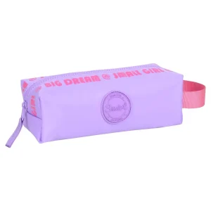 Lady, pencil case, Soft purple