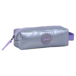 Lady, pencil case, Silver