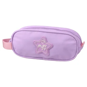 Fancy, pencil case, Pastel purple