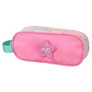 Fancy, pencil case, Hearts