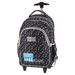 Trolley, backpack with wheels, Play game