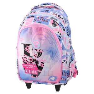 Trolley, backpack with wheels, Love NY