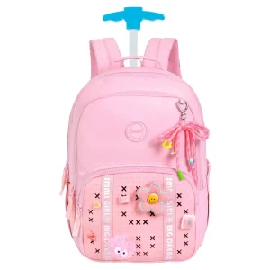 Donna Trolley, backpack with wheels, Blossom