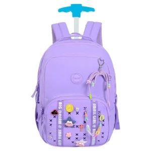 Donna Trolley, backpack with wheels, Lavander