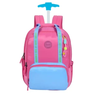 Donna Trolley, backpack with wheels, Pinkwave