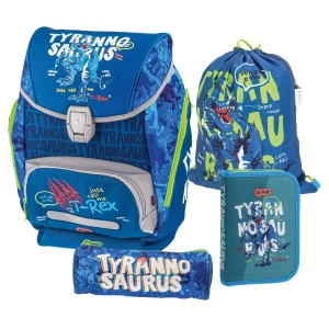 Logic set, anatomic backpack, 4 in 1, T- rex