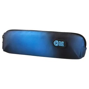 JP, pencil case, blue-navy blue